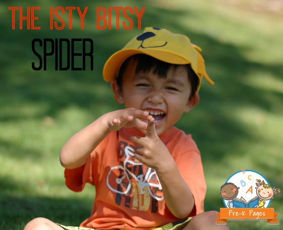 The Itsy Bitsy Spider Activity for #preschool