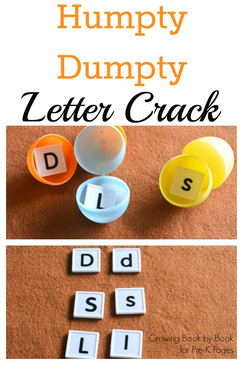 Humpty Dumpty Letter Crack for preschool