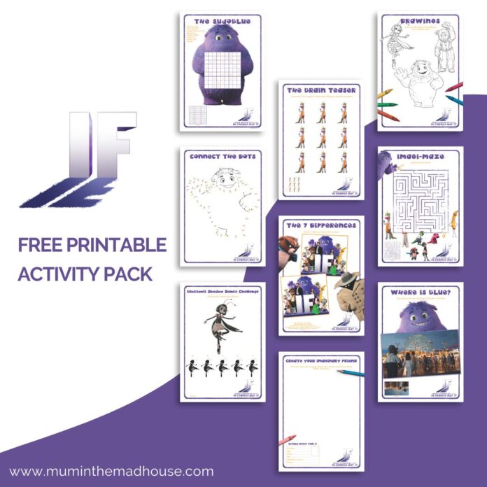 IF Movie Activity Pack Free Printable