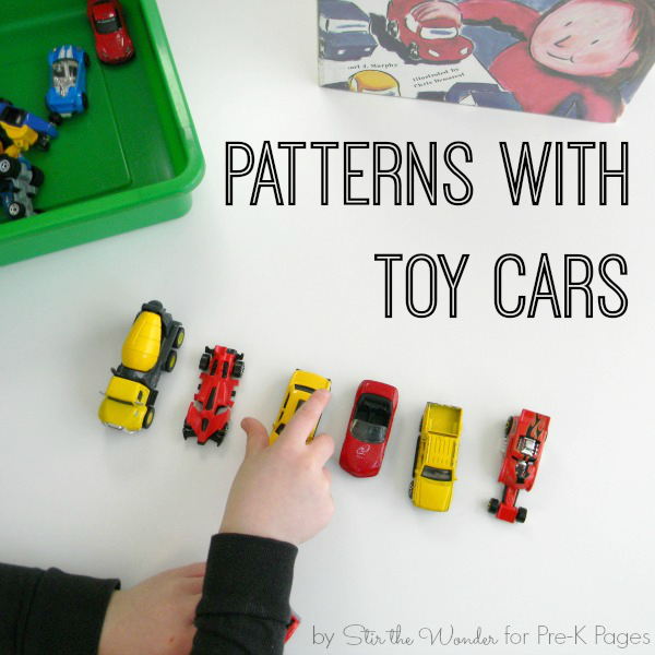 patterns with toy cars
